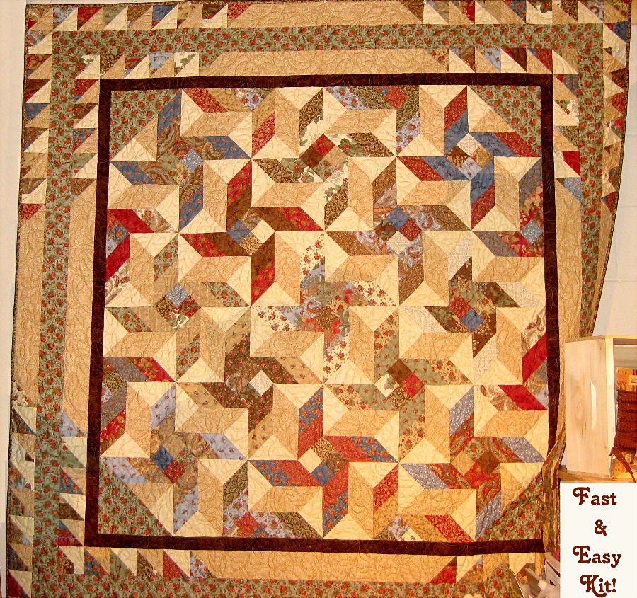 PORTOBELLO QUILT KIT Moda Portobello Market Fabric Incl eBay