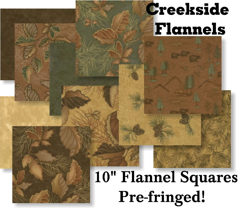 Have fun making a cozy flannel rag quilt top in a matter of hours. The frayed edges provide a chenille look & there's no quilting to do, squares are already